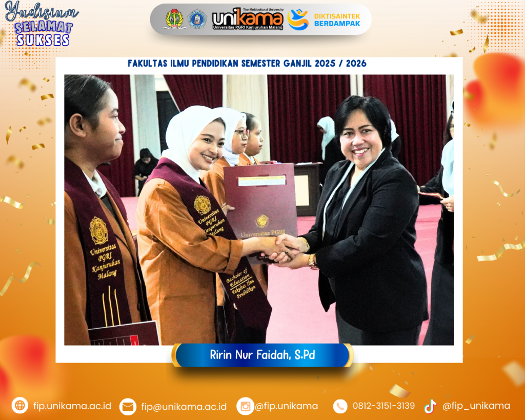 Dari Aktivis Kampus ke Lulusan Terbaik PG PAUD: Ririn Nur Faidah Ukir Prestasi dengan Dedikasi dan Kepemimpinan